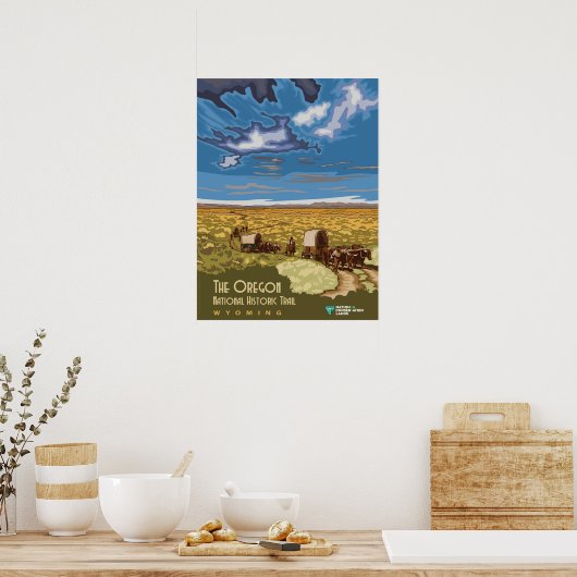 Poster Piste de l'Oregon (Cuisine)