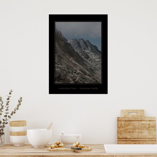 Poster Piste de pointe Jagged Longs (Cuisine)