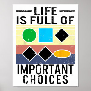 Poster Piste de ski Signes Vie Choix Complet Ski Skier Sn