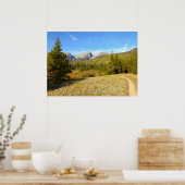 Poster Piste du lac Nymph au début de l'automne (Cuisine)