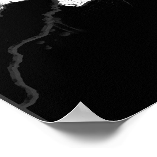 Poster piste en poudre (Coin)