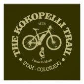 Poster Piste Kokopelli (MTB) (Devant)