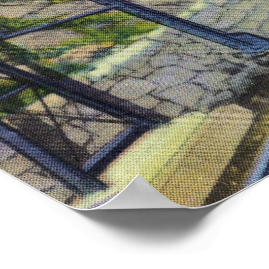 Poster Piste Mohawk Vue de l'entrée W. à Hoosac (Coin)