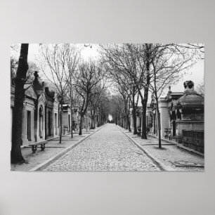 POSTER PISTE PERE-LACHAISE