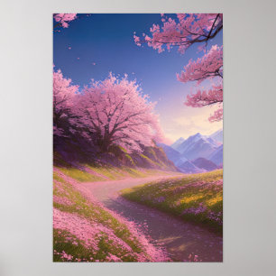 Poster Piste Sakura