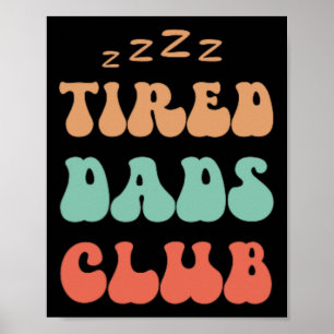 Poster Piste Voiture Du Club Dads Sur Papa Fête des pères