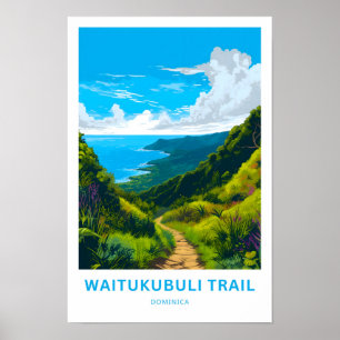 Poster Piste Waitukubuli Dominica Imprimer