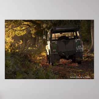 Poster Pistes d'automne