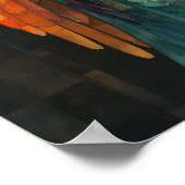 Poster Pistis Sophia Déesse Gnostique Mosaïque Peinture A (Coin)