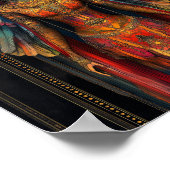 Poster Pistis Sophia Goddesse gnostique Peinture Abstrait (Coin)