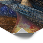 Poster Pistis Sophia Goddesse gnostique Peinture Art Nouv (Coin)