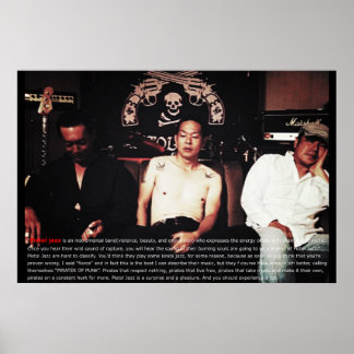 POSTER PISTOL JAZZ　ポスター（大）