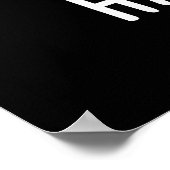 Poster Pistolet à hamster amusant pour jambon (Coin)