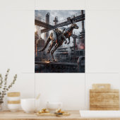 Poster Piston Kangaroo Leap (Cuisine)