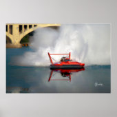 Poster "Piston Power" (Devant)