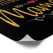 Poster Pitbull aime maman tant (Coin)