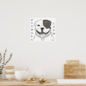 Poster Pitbull Love (Cuisine)