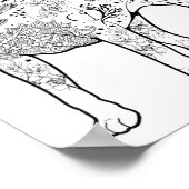 Poster Pitbull Tattoos Design Trainer Chien Cool Pitbull  (Coin)