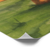 Poster Pitcher de baseball sur Mound par Jay Throckmorton (Coin)