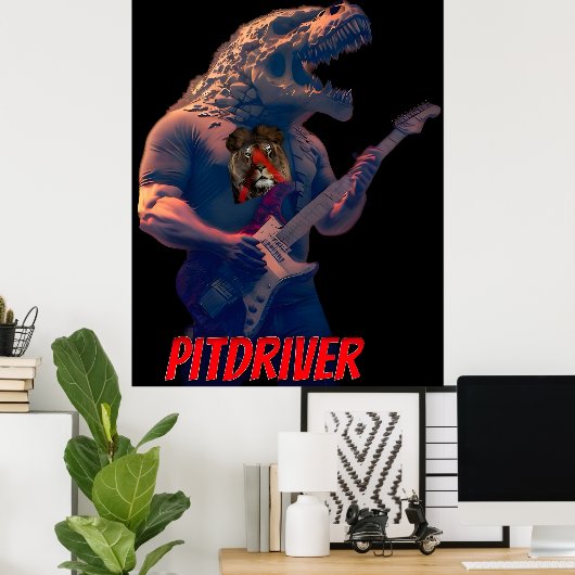 Poster PitDriver PitZillA (Bureau à domicile)
