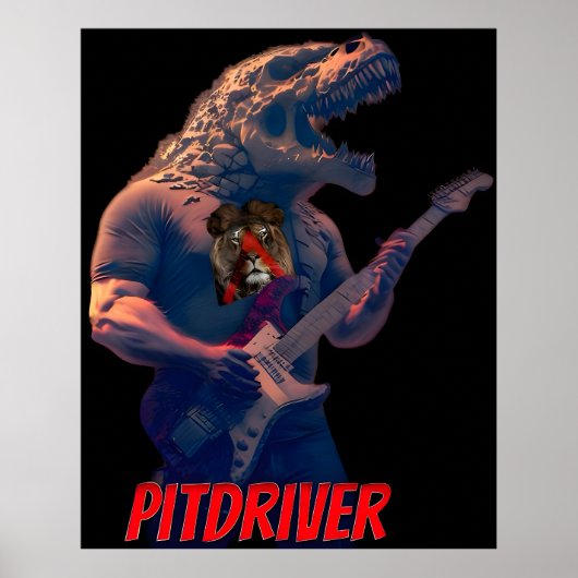 Poster PitDriver PitZillA (Devant)