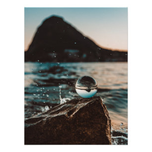Poster Pittoresque Beach Art Ocean Images Photographie Co