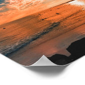 Poster Pittoresque Beach Art Ocean Images Photographie Co (Coin)