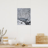 Poster Pittoresque de crique blanche neige, Oregon (Cuisine)