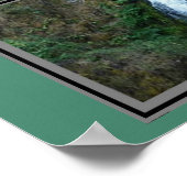 Poster Pittoresque de Multnomah Falls Oregon (Coin)