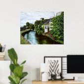 Poster Pittoresque Galway City Irlande Canal View (Bureau à domicile)