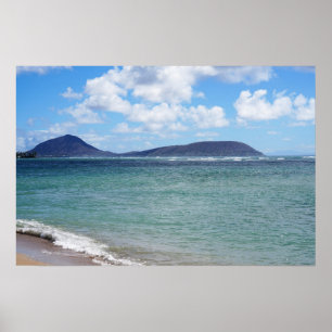 Poster pittoresque Hawaii Coast View
