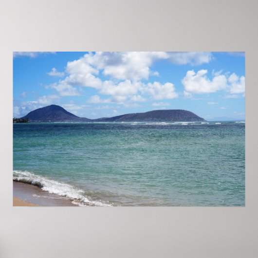 Poster pittoresque Hawaii Coast View (Devant)