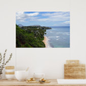 Poster pittoresque Hawaii Coast View (Cuisine)