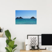 Poster pittoresque Hawaii Ocean View (Bureau à domicile)