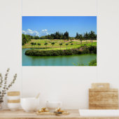 Poster pittoresque Hawaiian Golf Course (Cuisine)