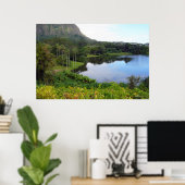 Poster pittoresque Hawaiian View (Bureau à domicile)