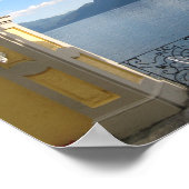 Poster Pittoresque Lac de Côme Varenna Italie (Coin)