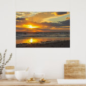Poster Pittoresque Sunrise de Florida Beach (Cuisine)