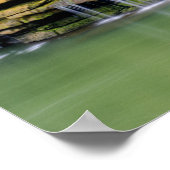 Poster Pittoresque Twin Falls Rock Island (Coin)