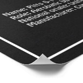 Poster Pitts S-1C - Plans de plan d'avion PD (Coin)