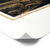 Poster Pittsburgh, PA Panoramique MAp - 1874 (Coin)