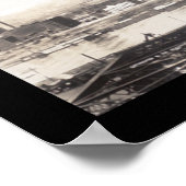 Poster Pittsburgh, PA Skyline Photo 1907 (Coin)