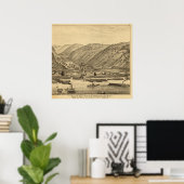 Poster Pittsburgh, Pennsylvanie (Bureau à domicile)