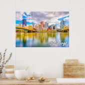 Poster Pittsburgh, Pennsylvanie, USA (Cuisine)