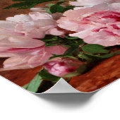 Poster Pivoines  (Coin)