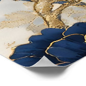 Poster Pivoines Bleues (Coin)