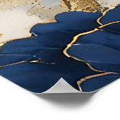 Poster Pivoines Bleues (Coin)