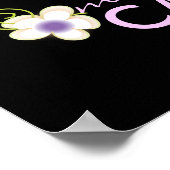 Poster PixDezines Desiree Damask Cake, Lilac (Coin)