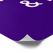 Poster PixDezines do-it-yourself garder calme, demander,  (Coin)