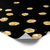 Poster PixDezines ébloui/faux or/spectres/réception do-it (Coin)